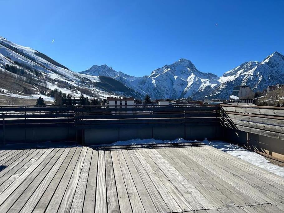 Апартаменты 4 Pers, Pied Des Pistes, Wifi, Netflix, Lave-Vaisselle Ле дез Альп Экстерьер фото